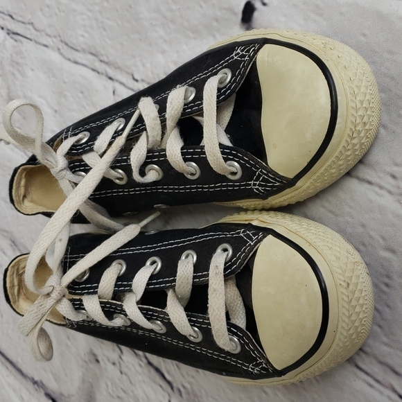 VINTAGE 2001 Converse EUC  Kid 1.5 Black - Picture 10 of 10